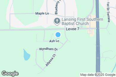 Map image of the property - 300 Ash Ln