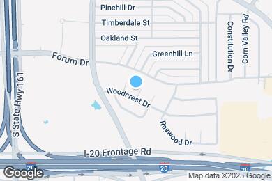 Map image of the property - 3809 Wooddale Ct