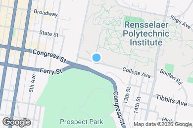 Map image of the property - 36 College Ave