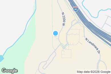 Map image of the property - 6677 N 2200 W