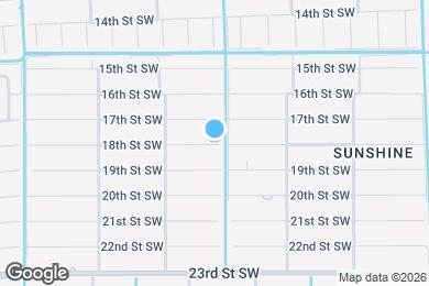 Map image of the property - 4002 18th St SW
