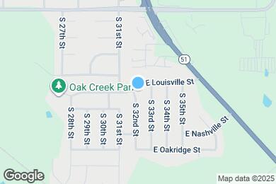 Map image of the property - 3201 E Louisville St