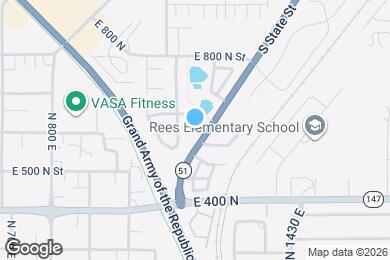 Map image of the property - 1176 E 660 N