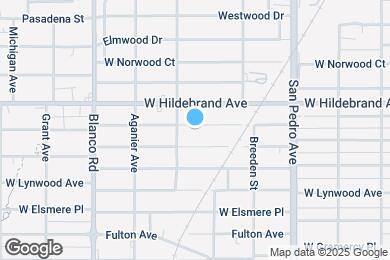 Map image of the property - 626 W Lullwood Ave