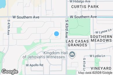 Map image of the property - 4320 W Burgess Ln