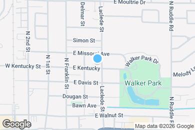 Map image of the property - 326 E Kentucky