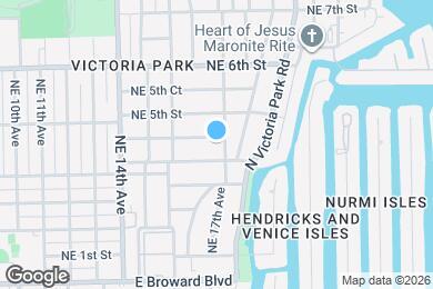 Map image of the property - 1640 NE 4th Pl