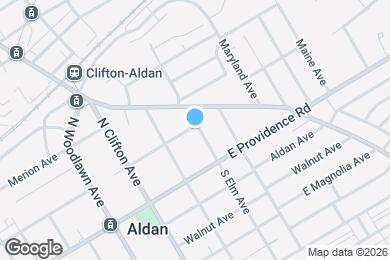 Map image of the property - 130 E Wayne Ave