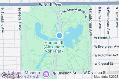 Map image of the property - 1742 N Humboldt Blvd