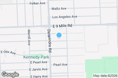 Map image of the property - 1961 Goulson Ave