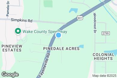 Map image of the property - Room in House on Pinedale Dr
