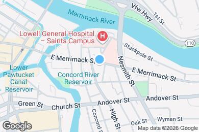 Map image of the property - 249 E Merrimack St