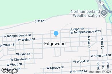Map image of the property - 1221 W Walnut St