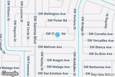 Map image of the property - 1265 SW Century Ave