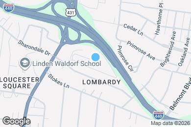 Map image of the property - 3000 Hillsboro Pike