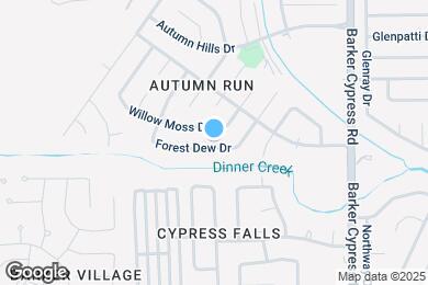Map image of the property - 18326 Forest Dew Dr
