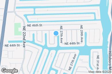 Map image of the property - 4440 NE 26th Ave