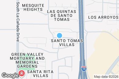 Map image of the property - 1123 W Calle Del Libro Dorado