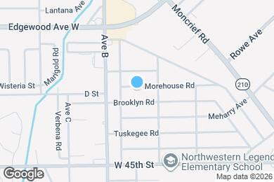 Map image of the property - 2150 Morehouse Rd