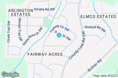 Map image of the property - 2232 Doral Ct SW