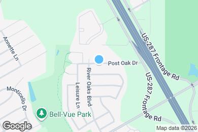 Map image of the property - 108 Post Oak Dr
