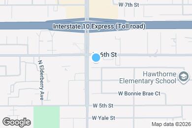 Map image of the property - 1050 W La Deney Dr
