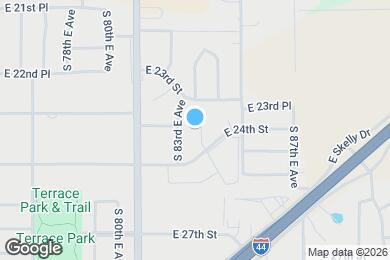 Map image of the property - 2314 S 84th E Ave