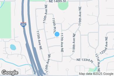 Map image of the property - 13604 116th Pl NE