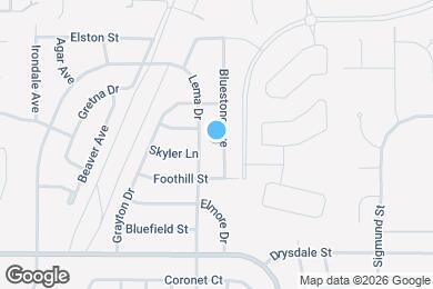Map image of the property - 3241 Bluestone Ave