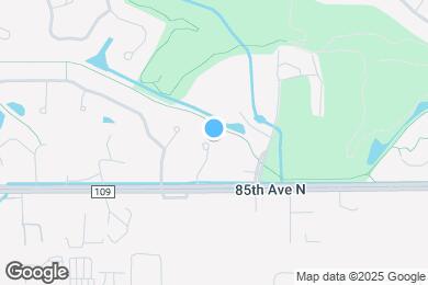 Map image of the property - 3800 85th Ave N
