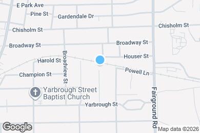 Map image of the property - 3452 Harris St