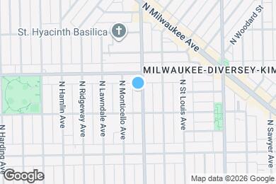 Map image of the property - 2730 N Central Park Ave