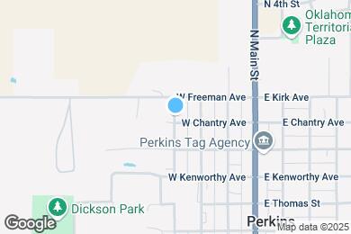 Map image of the property - 414 W 3rd St