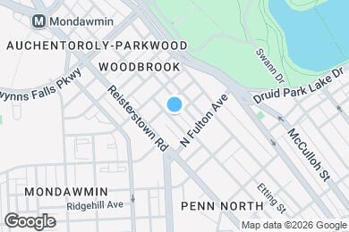 Map image of the property - 2843 Woodbrook Ave
