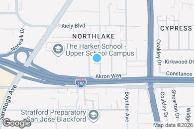 Map image of the property - 545 Northlake Dr