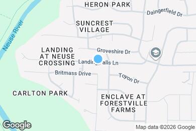 Map image of the property - 3152 Landing Falls Ln