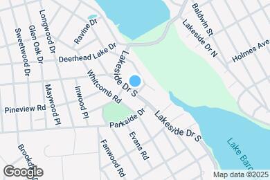 Map image of the property - 1732 Lakeside Dr S