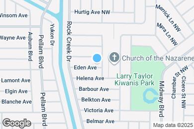 Map image of the property - 1216 Eden Ave