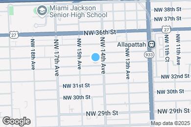 Map image of the property - 1431 NW 33rd St