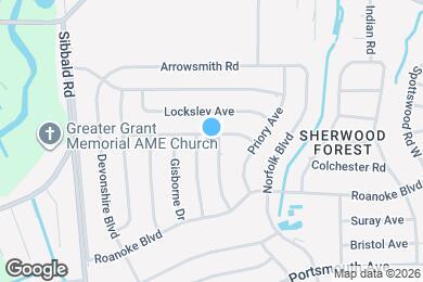 Map image of the property - 5020 Chivalry Dr