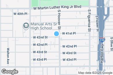 Map image of the property - 810 W 42nd Pl