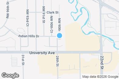 Map image of the property - 1315 NW 90th St