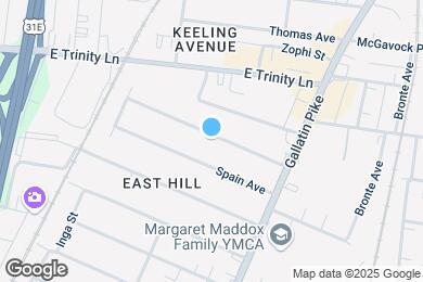 Map image of the property - 1010 Burchwood Ave