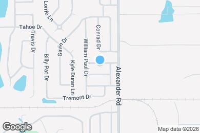 Map image of the property - 9913 Vista Ridge Dr