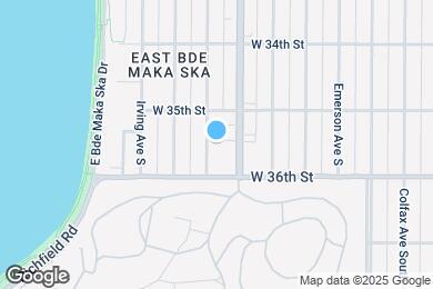 Map image of the property - 3527 Holmes Ave S