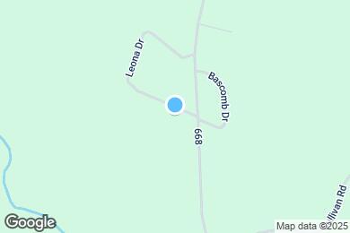 Map image of the property - 105 Leona Dr