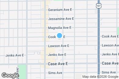 Map image of the property - 688 Cook Ave