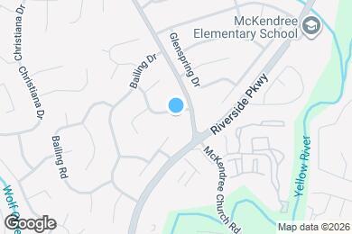 Map image of the property - 920 Orchard Mill Ln