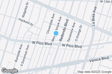 Map image of the property - 1350 Meadowbrook Ave