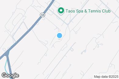 Map image of the property - 128 Dona Ana Dr